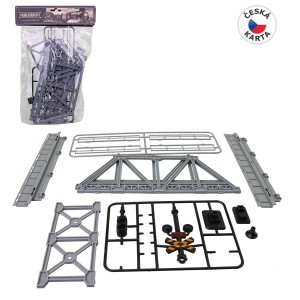 Doplňky 20784 k vláčkodráze, most, 22 cm