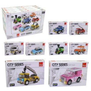 Stavebnice 18099 Dopravní prostředky, volná kola