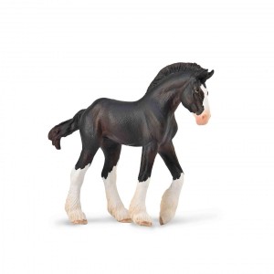 Collecta 88982 hříbě CLYDESDALE černé barvy