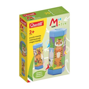 Quercetti 2582 Tuba Mix & Match zvířata (Věk 2+)