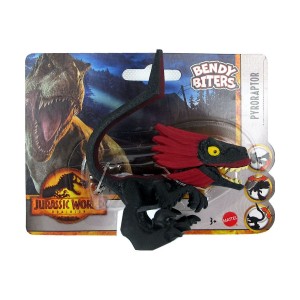 Mattel HHJ49 Jurský svět BENDY BITERS Pyroraptor