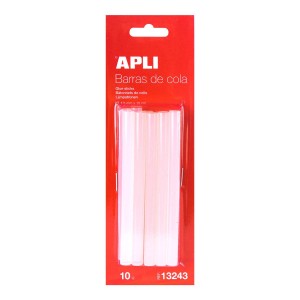 APLI 13243 Tavné tyčinky, 10ks, 7,5mm x 10 cm