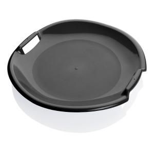 Plastkon sáňkovací talíř Tornado - černá