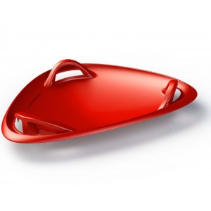 Plastkon sáňkovací talíř Meteor 60 - červená