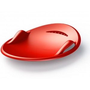 Plastkon sáňkovací talíř Supernova 60 - červená