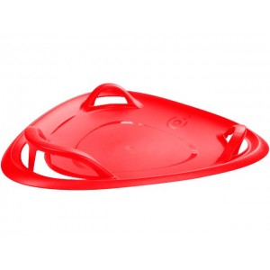 Plastkon sáňkovací talíř Meteor 70 - červená
