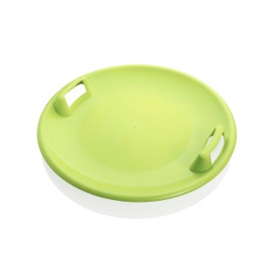 Plastkon 4110626015 sáňkovací talíř Super Star limetková