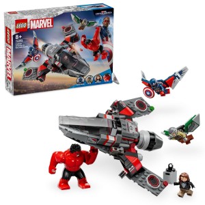 LEGO® Marvel 76292 Souboj: Kapitán Amerika vs. Red Hulk (věk 8+) k odběru od 1.12.2024