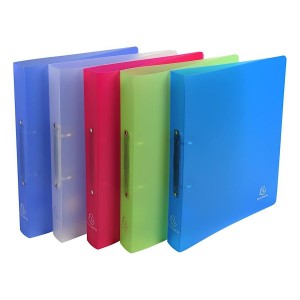 Exacompta X54369E 2kroužkový pořadač Chromaline, A4 maxi, hřbet 40 mm, PP, mix barev