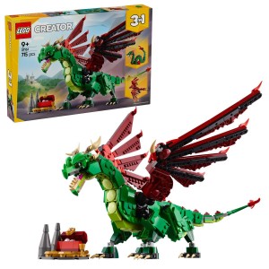 LEGO® Creator 3 v 1 31161 Středověký drak (věk: 9+)