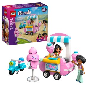 LEGO® Friends 42643 Stánek s cukrovou vatou a skútr (Věk 6+)