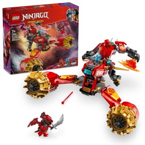 LEGO® NINJAGO® 71830 Kaiův bouřný jezdec a robot (Věk 7+)