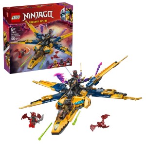 LEGO® NINJAGO® 71833 Ras, Arin a superbouřkové letadlo (Věk 8+)