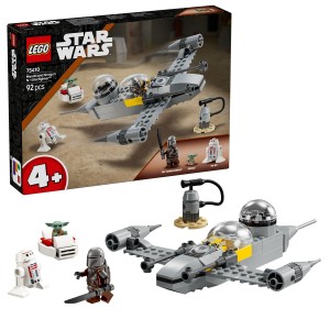 LEGO® Star Wars™ 75410 Mando, Grogu a stíhačka N-1 Starfighter™ (Věk 4+)