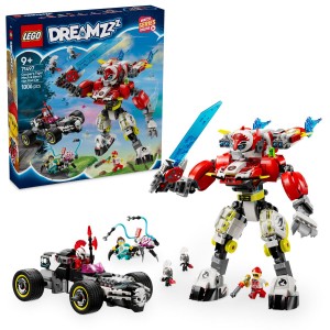 LEGO® DREAMZzz™ 71497 Cooperův tygří robot a Zerův hot rod (Věk 9+)