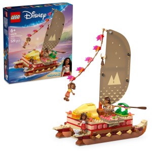 LEGO® Disney 43270 Vaiana a dobrodružství na kánoi (věk 6+)