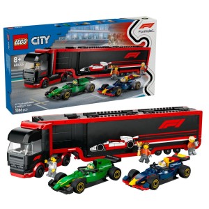 LEGO® City 60445 Kamion F1® s vozy F1® RB20 a AMR24 (Věk: 8+)