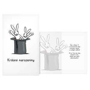 Přání dětské M33-124 H Bob a Bobek