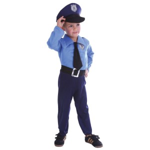 Kostým na karneval - Policista (vel. 92-104 cm)
