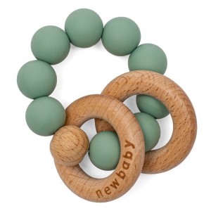 Dětské silikonové kousátko s kuličkami
New Baby zelená (věk 0+)
