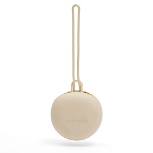 Silikonový obal 56977 na dudlík New Baby béžový (věk 0+)