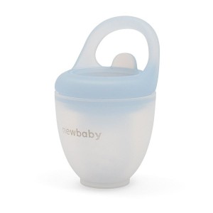 Dudlík 56993 na ovoce a zeleninu New Baby modrý (věk 0+)