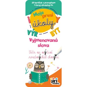Moje první úkoly Vyjmenovaná slova