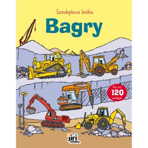 Samolepková knížka 4174-8 Bagry