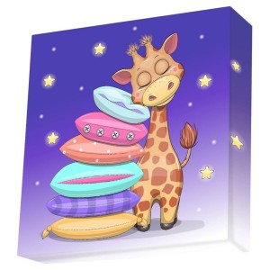 DOTZIES Diamantové malování Spící žirafa