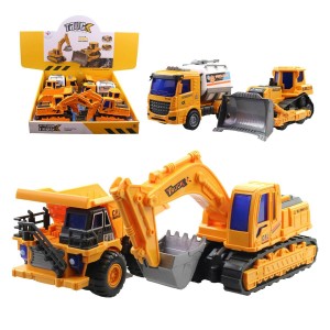 Stavební stroje 21658 8 druhů 15,5 cm