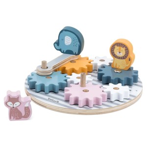 Viga 44006 dřevěná vkládačka Ozubená kolečka