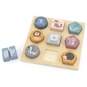 Viga 44012 Dřevěné puzzle pro nejmenší
