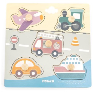 Viga 44069 Dřevěná vkládačka Dopravní prostředky