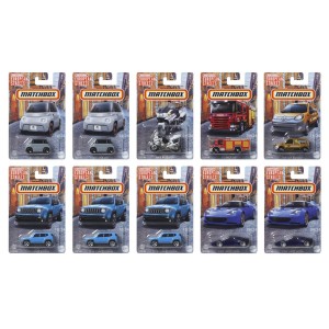 Matchbox 1:64 HVV05 Kolekce evropských angličáků různé druhy