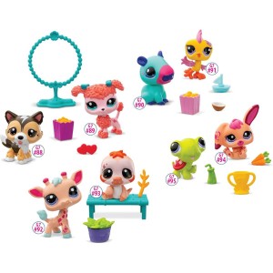 Littlest Pet Shop 2 figurky 4 druhy