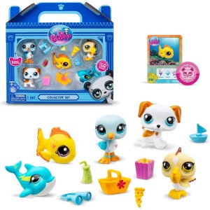Littlest Pet Shop 5 figurek Pláž