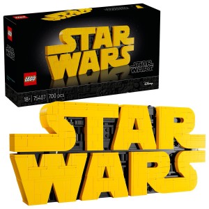 LEGO® Star Wars™ 75407 Logo Star Wars™ z kostek (věk 18+)