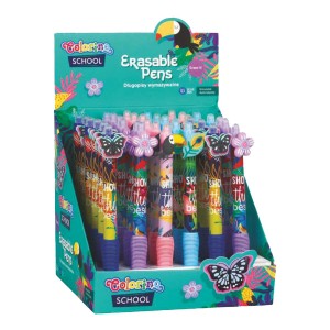 Colorino R80471PTR gumovatelné pero Džungle modrá náplň