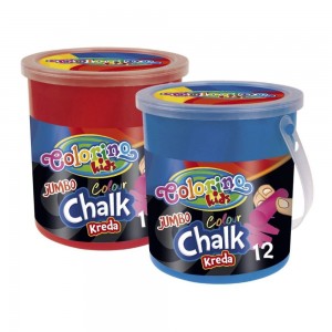 Chodníkové křídy Colorino 12 ks