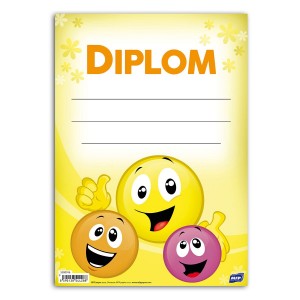 Dětský diplom A5 MFP DIP05-009 (Smajlíci)