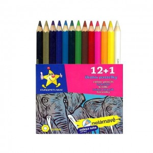 Pastelky Europen 12+1 JUMBO - nelámavé 1613