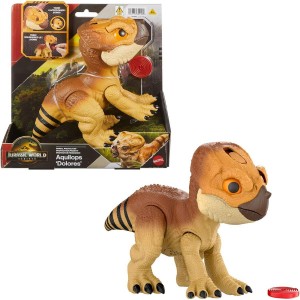 Mattel Jurassic World Rebirth Primal Protector Aquilops Dolores JGC01 (Věk 4+)