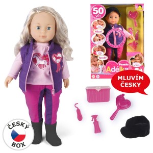 Panenka Adélka, 50 vět, žokejka, 38cm