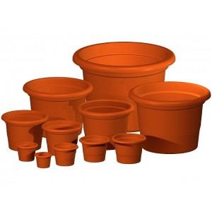 Květináč Campanula 28 cm - terakota