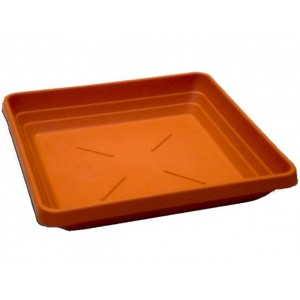 Miska Quattro 40x40 cm - terakota