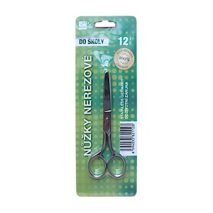 Nůžky Europen nerez 4,5" - 12cm - kul.špička blistr