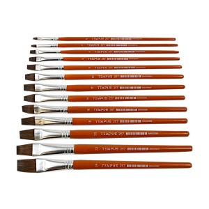 Štětec Tempus 257 plochý lak 16 vlasový