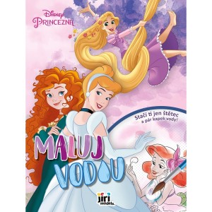 Maluj vodou 3778-9 A4 Disney Princezny