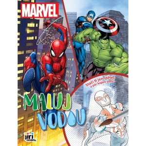 Maluj vodou 3856-4 A4 Marvel