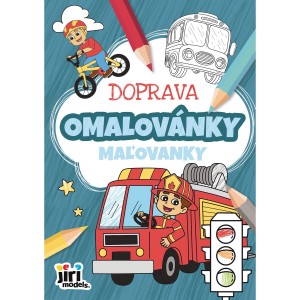 Omalovánky 4569-2 A5 Doprava